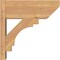 Ekena Millwork Merced Slat Smooth Outlooker, Western Red Cedar, 7 1/2"W x 18"D x 18"H OUT08X18X18MRC06SWR - alternate 4